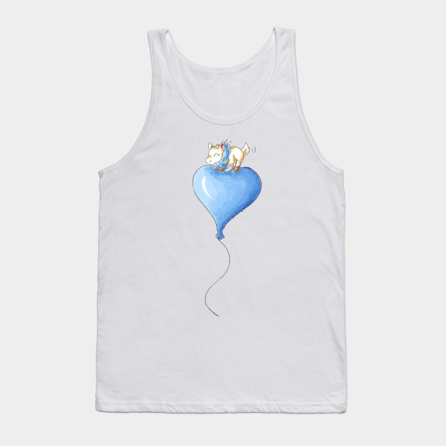 Balloon Ride (Baby Boy) Tank Top by KristenOKeefeArt